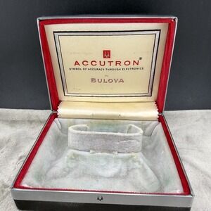 Vintage Bulova Accutron Watch Box Display